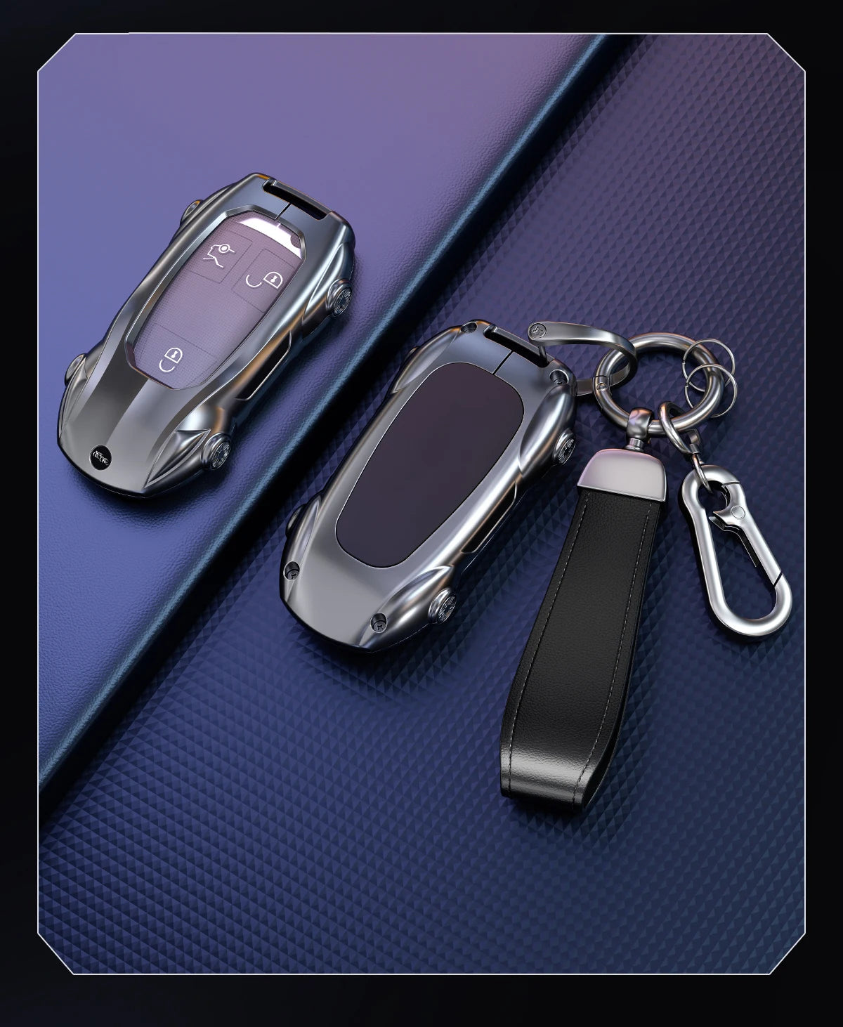 Mercedes-Benz Zinc Alloy Car Key Cover – A, C, E & S Class