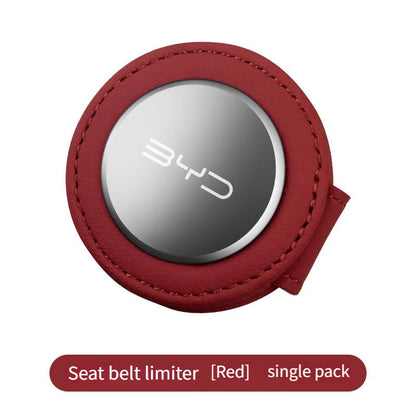Adjustable Seat Belt Positioner for Child or Pregnancy Use - 319-BYD-red