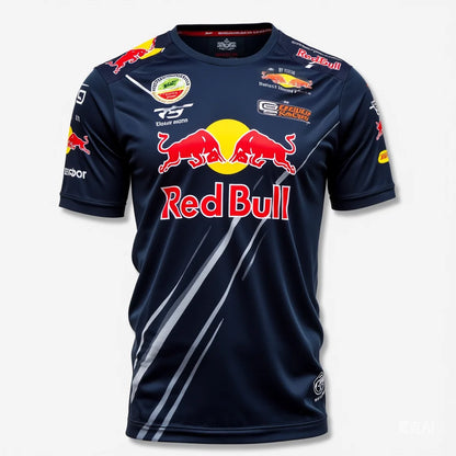 Red Bull Racing T-Shirt 2025 – Men’s 3D Formula 1 Tee - HN-T-shirt-966 / XXS