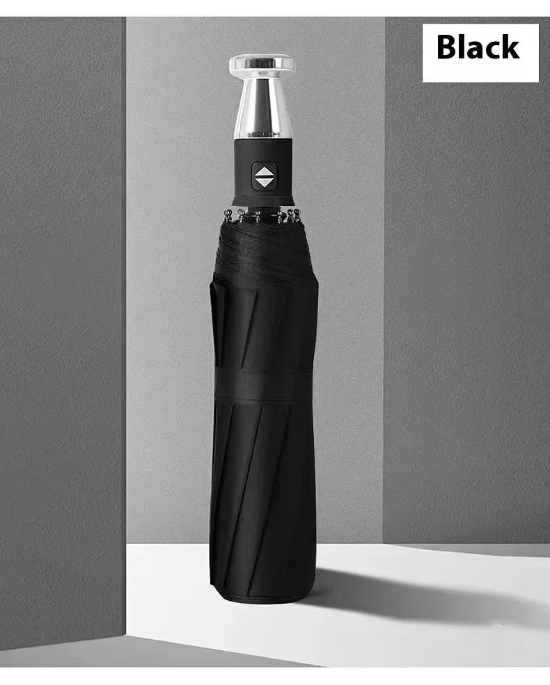 Peugeot 206 207 208 301 307 308 406 408 508 607 2008 3008 4008 5008 RCZ Rifter Car Automatic Folding Windproof Sunshade Umbrella - Blue