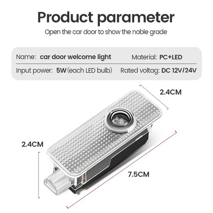 BMW LED Door Logo Projector Light E90 E60 E46 F30 F20 Welcome Lamp