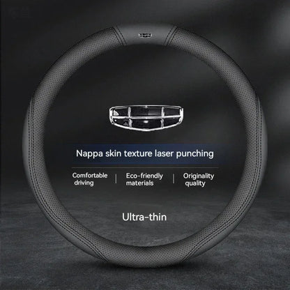 Geely Suede Breathable Steering Wheel Cover
