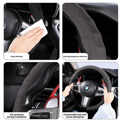 Genesis Ultrasuede Steering Wheel Cover