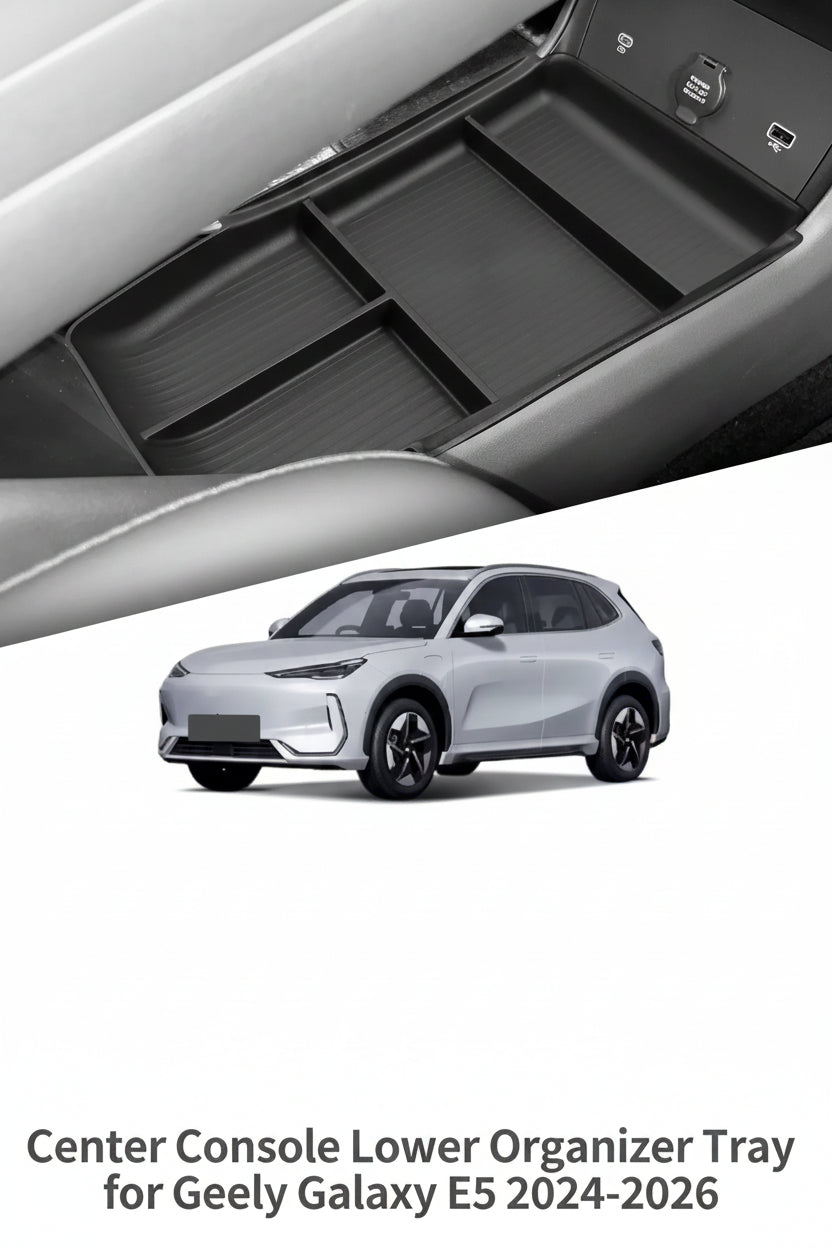 Geely Galaxy E5 EX5 EV 2024-2026 Central Console Storage Box Organizer