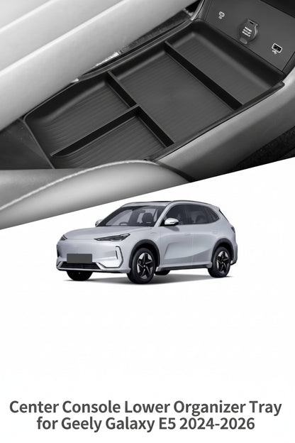 Geely Galaxy E5 EX5 EV 2024-2026 Central Console Storage Box Organizer