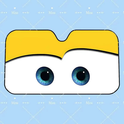 Lightning McQueen Car Windshield Sunshade UV Protection Cover - D