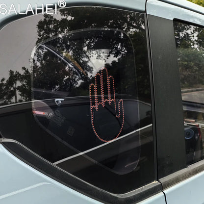 LED Finger Light with Remote for Car Rear Window