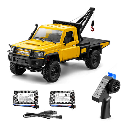 MN82 Series RC Pickup Truck – 4WD Off-Road Climbing Car - MN82 Red-1B