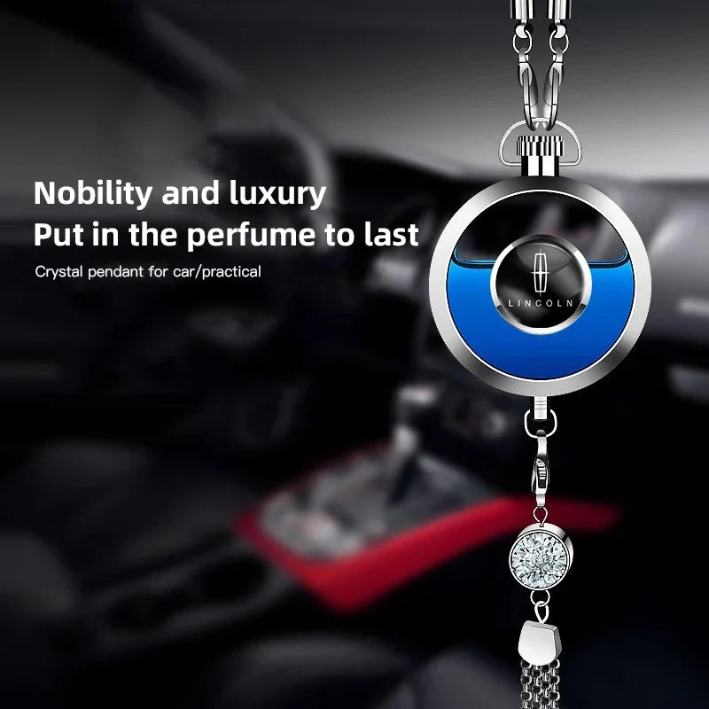 Lincoln Car Perfume Pendant Metal Lace Air Freshener