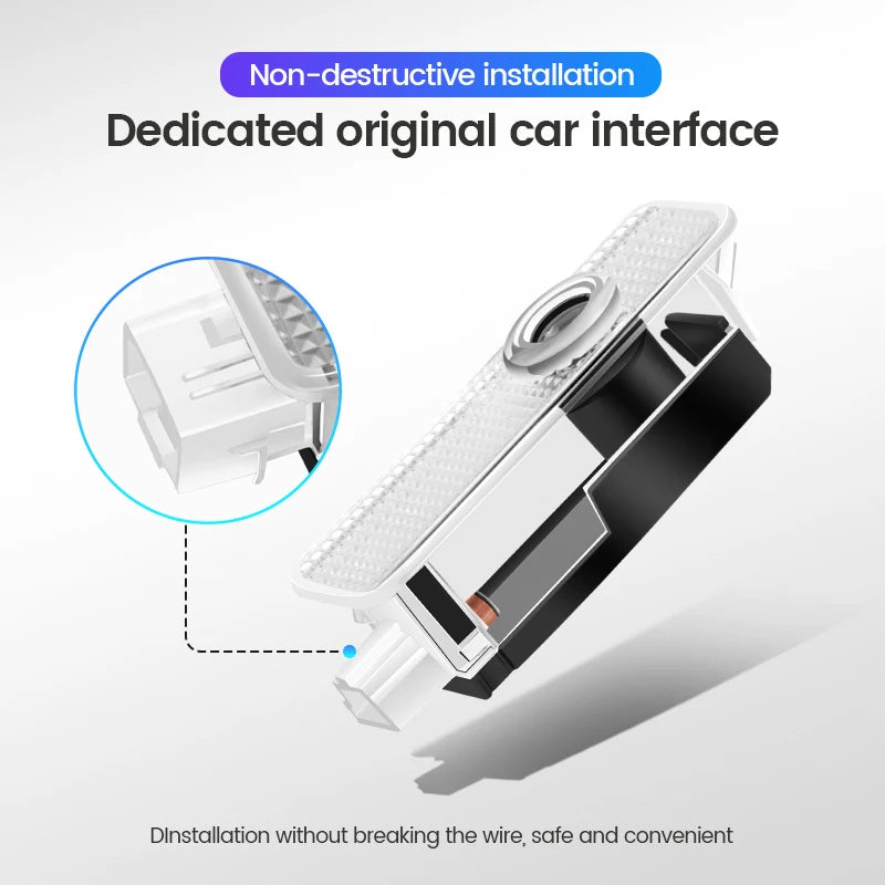 BMW LED Door Logo Projector Light E90 E60 E46 F30 F20 Welcome Lamp