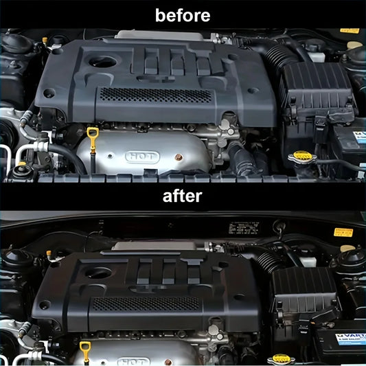 Car Engine Bay Cleaner & Restorer – Back to Black Gloss Polish
