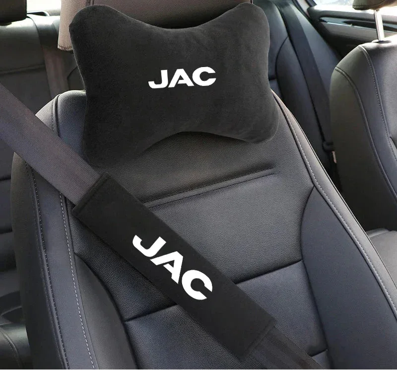 JAC Neck Pillow & Seat Belt Shoulder Pad - 2PCS Seat Belt Pad