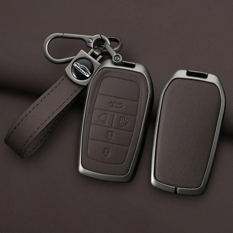 Zinc Alloy Car Key Cover Case for Toyota Alphard Previa Voxy