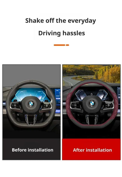 BYD Ti7 Leather Steering Wheel Cover