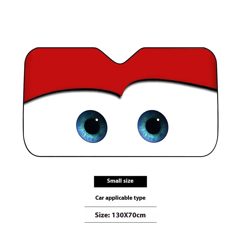 Lightning McQueen Car Windshield Sunshade UV Protection Cover - A