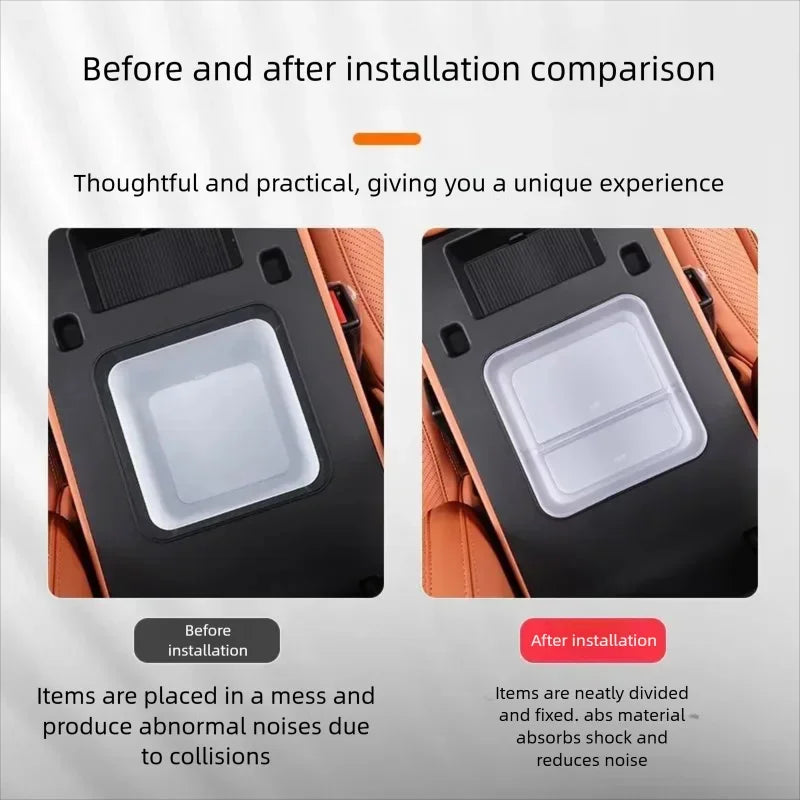BYD Ti7 Centre Console Armrest Storage Organiser