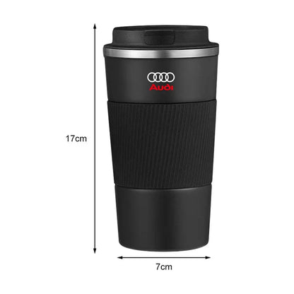 Audi Stainless Steel Thermos Mug - A3 A5 A6 A7 Q3 Q5 Q7 TT S-Line