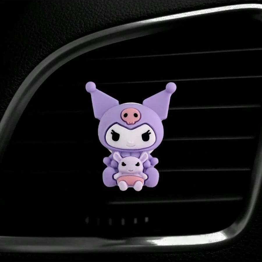 HelloKitty Kuromi Cinnamoroll Car Air Vent Clips Interior Decor