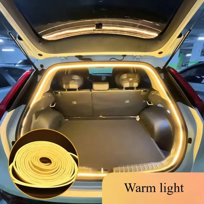 LED Trunk Ambient Light Strip with Auto-Sensing, Wire-Free Install