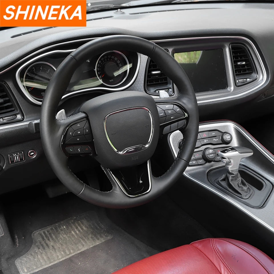 Dodge Carbon Fibre Steering Wheel Cover