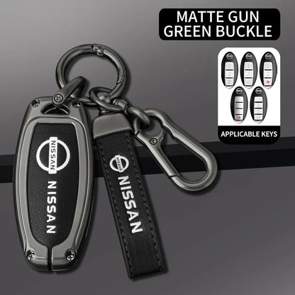 Zinc Alloy Folding Car Key Shell Nissan Maxima Altima Versa Sentra
