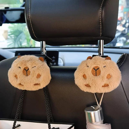 2PCS Kapibala Car Headrest Hooks Storage Organizer Hangers
