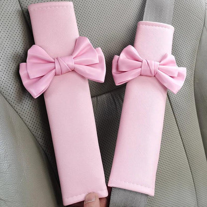 Flower Car Seat Belt Shoulder Pads