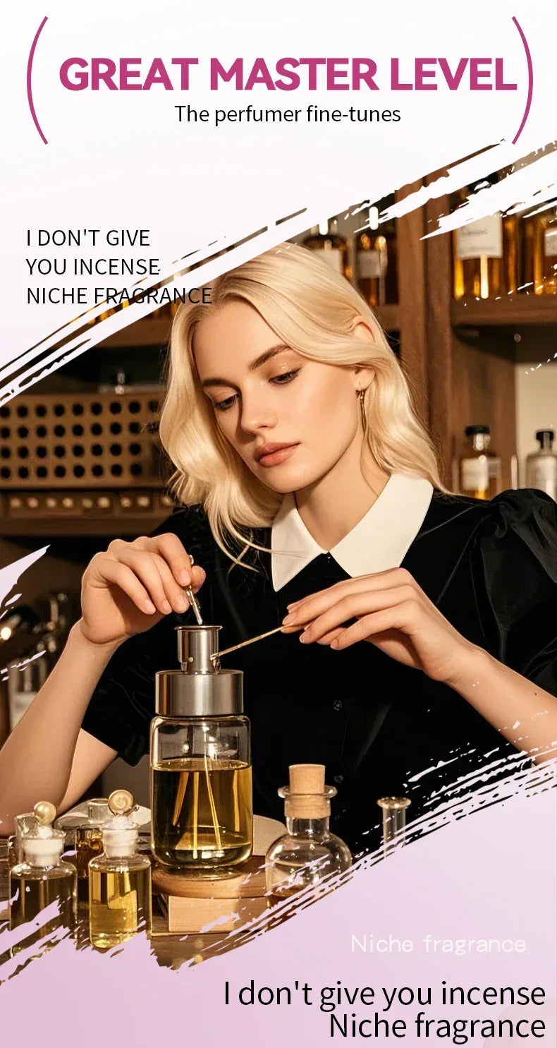 Pink Hanging Car Air Freshener Perfume Pendant - Oilimpia