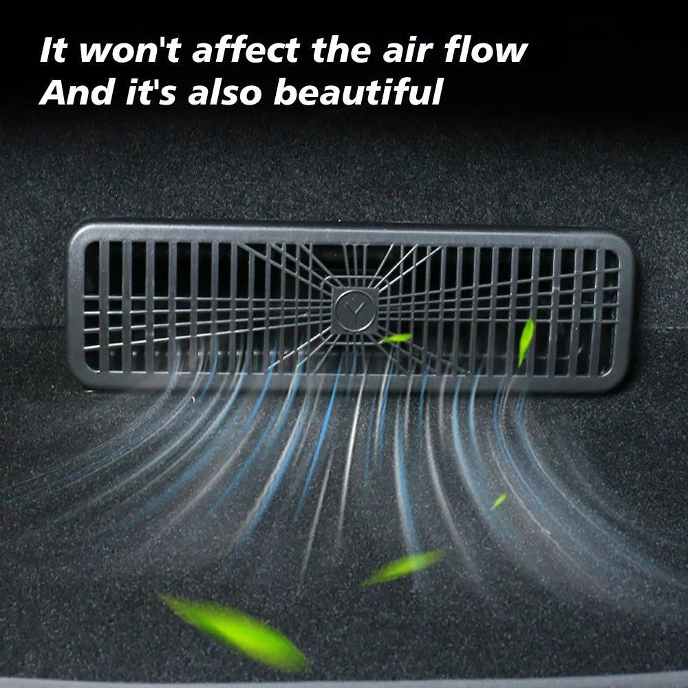 Tesla Model Y Juniper 2025 Rear Seat Air Vent Protection Cover