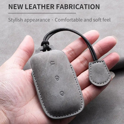 PU Leather Key Case for Geely EX5 EM-i Galaxy L6 L7 M9 Proton