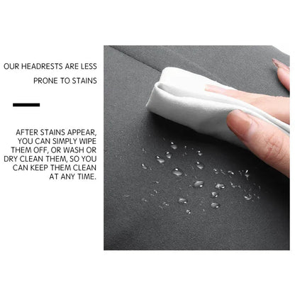 Zeekr Car Headrest & Lumbar Support Pillow - headrest black