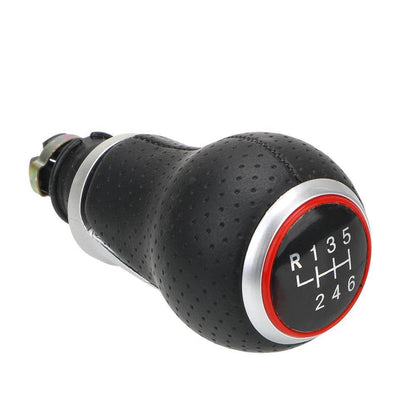 5/6 Speed Gear Shift Knob 12mm - Silver 6 gear