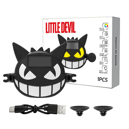 Solar Demon Eye LED Rear Window Light with Dynamic Expressions