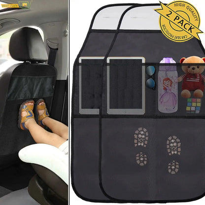 Car Seat Back Protector – Anti-Kick Mat, Waterproof Cover for Kids & Babies - 1 Pc