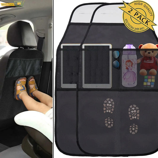 Car Seat Back Protector – Anti-Kick Mat, Waterproof Cover for Kids & Babies - 1 Pc