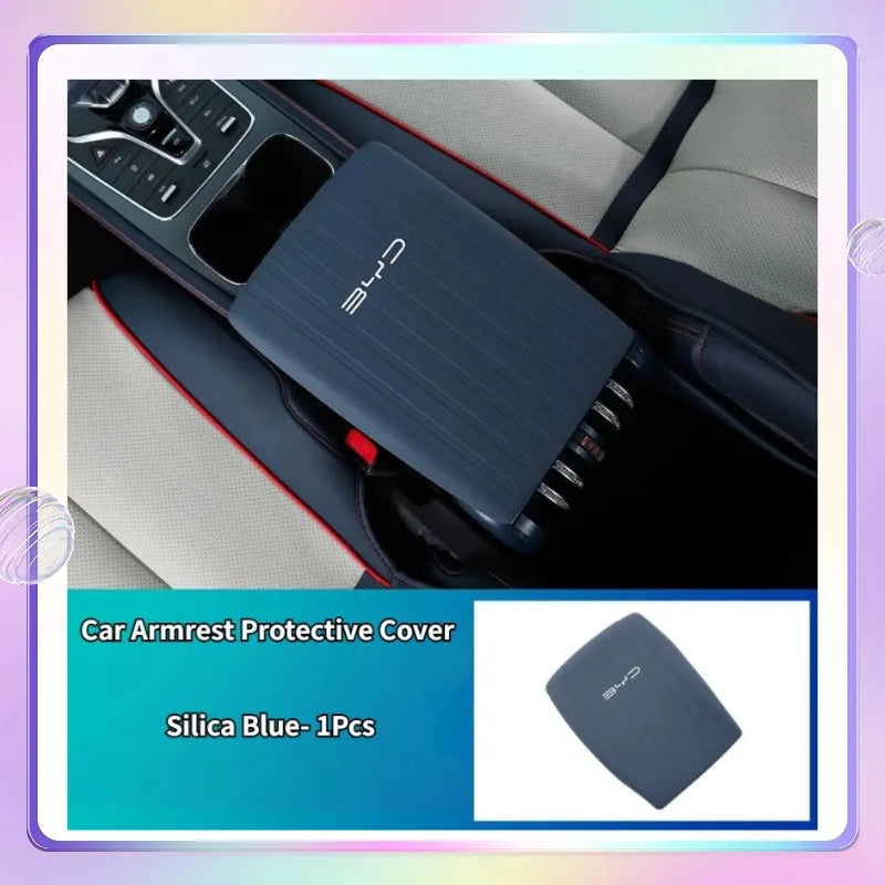 BYD Atto 3 Armrest Box Cover Leather Protection 2022-2024 Models