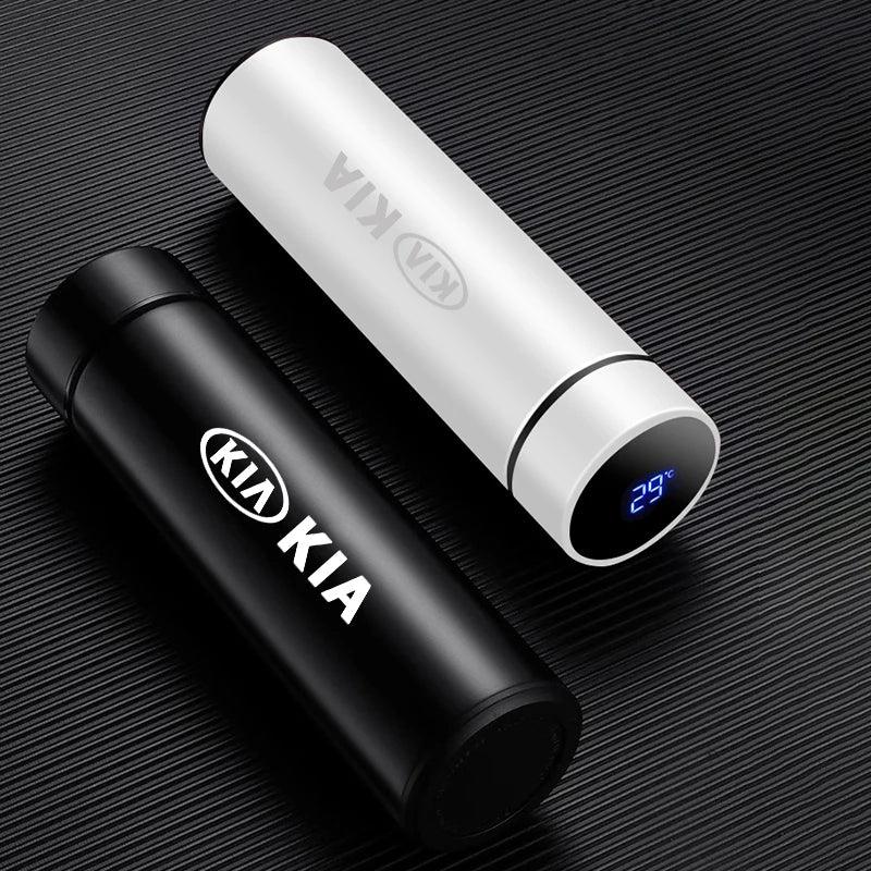 Kia Insulated Cup & Automatic Folding Umbrella - Umbrella