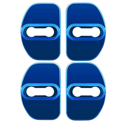 4pcs Stainless Steel Door Lock Covers Renault Scenic Laguna Captur