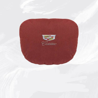 Cadillac Escalade Breathable Neck Pillow & Lumbar Support XT4 XT5 ATS CTS SRX XTS BLS GT4 - headrest 1pc white