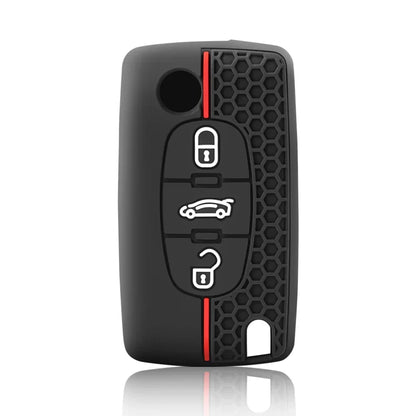 Citroen silicone flip key cover - size reference