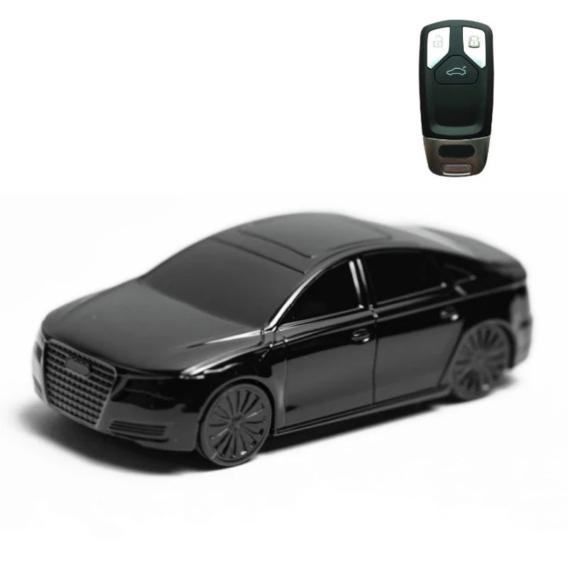 Audi Car-Shaped Key Fob Cover – A4, A5, Q5 & More - Black