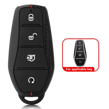 BYD Silicone Key Case with Chain — Atto 3, Dolphin, Han EV