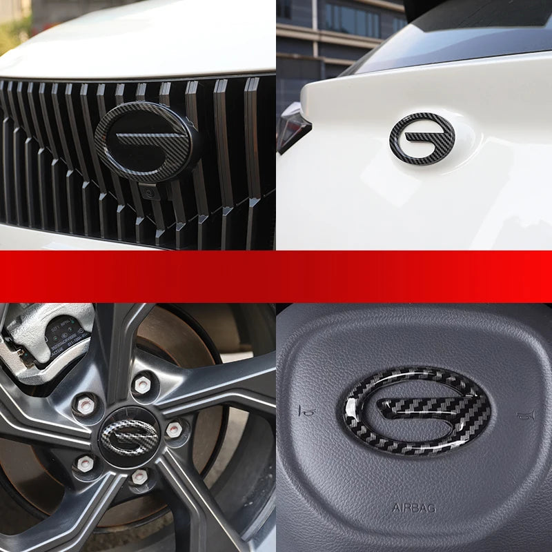 GAC GS3 2024 2025 Front Rear Grille Logo Emblem Stickers Set