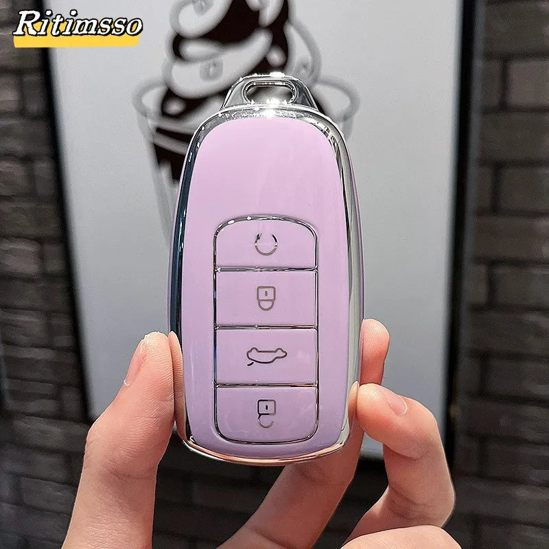Chery Tiggo 8 Pro Plus TPU Key Fob Case Cover 5/7 Button Protector