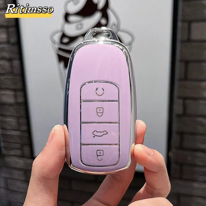 Chery Tiggo 8 Pro Plus TPU Key Fob Case Cover 5/7 Button Protector