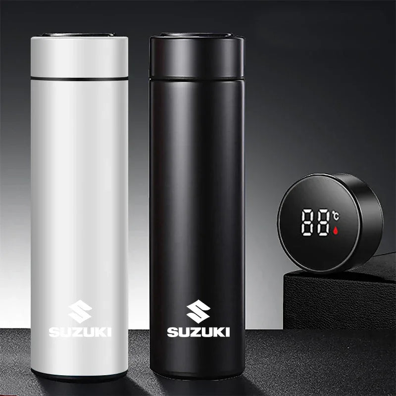 Suzuki 500ML Smart Thermos Cup - Black