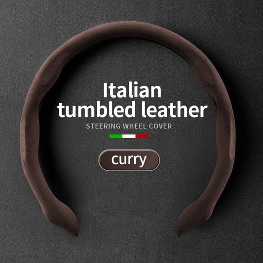 Suede Anti-Slip Ultra-Thin Steering Wheel Cover