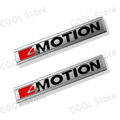 Volkswagen 4motion Metal Badge
