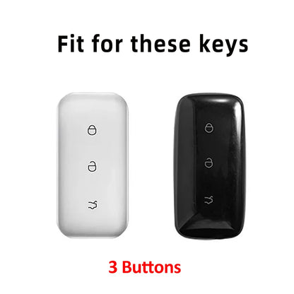 TPU Car Key Case Shell Fob Cover For Geely Galaxy EX5 E5 Proton