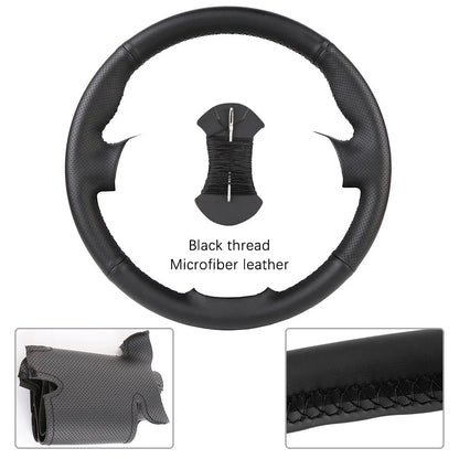 Renault and Dacia Stitch-On Steering Wheel Cover - Black Thread (Type A)